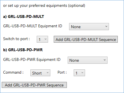 How to Run Test Sequences with GRL-PSP_add fixture test sequence